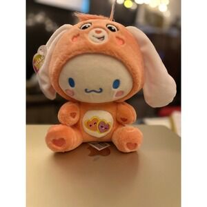 Sanrio Hello Kitty Cinnamoroll Plush Orange Bunny Ear Costume Outfit Toy